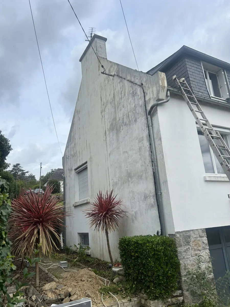 Réalisation ravalement de façade - Joyce Rénovation